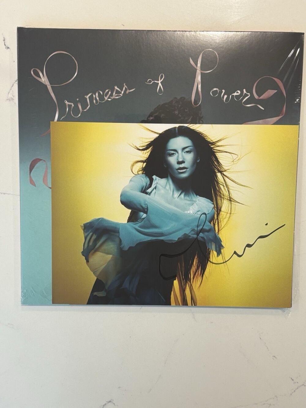 MARINA PRINCESS OF POWER SIGNED PURPLE Vinyl SIGNED AUTOGRAPHED #10